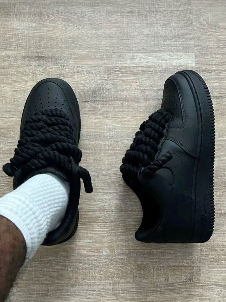 Air force 1 ( CUSTOM ) BLACK